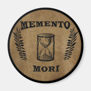 Latin Phrase - Seize the Day - Memento Mori Magnet
