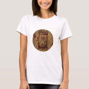 Latin Phrase - Seize The Day - Memento Mori Skull T-Shirt