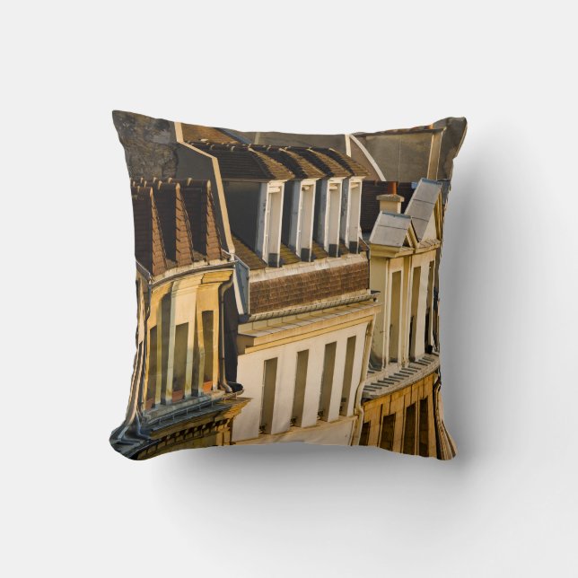 Latin Quarter | Paris, France Throw Pillow (Front)