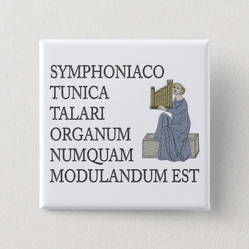 Latin warning to organists button
