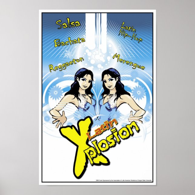 Latin Xplosion Night Spring 2006 Poster (Front)