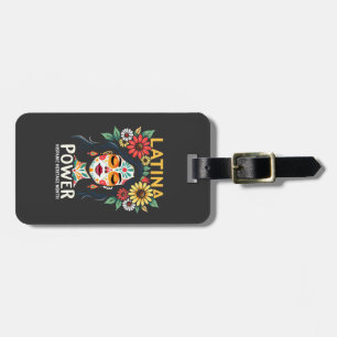 Latina Power Hispanic Heritage Month Luggage Tag