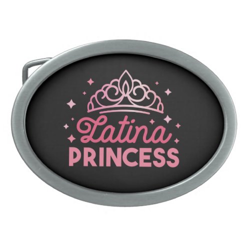 Latina Princess  Belt Buckle