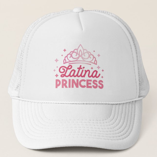 Latina Princess Trucker Hat (Front)