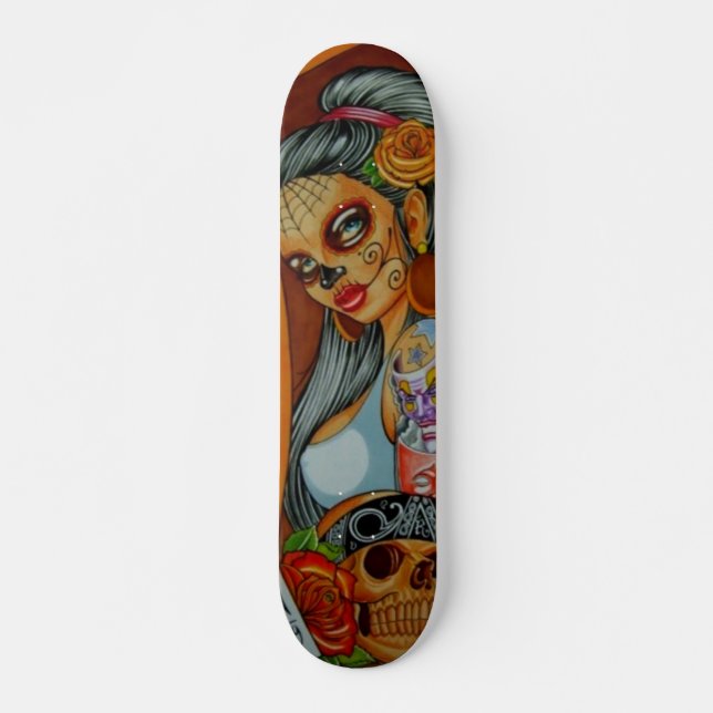 latina Skateboard Deck (Front)