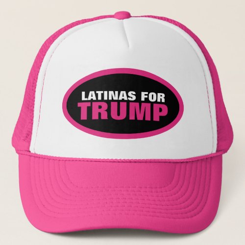 LATINAS FOR PRESIDENT DONALD TRUMP HAT