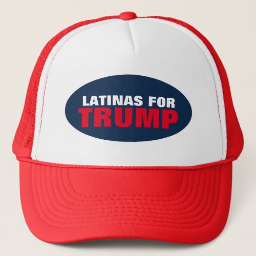 LATINAS FOR PRESIDENT DONALD TRUMP HAT