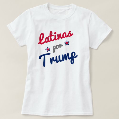 Latinas por Trump Spanish T_Shirt