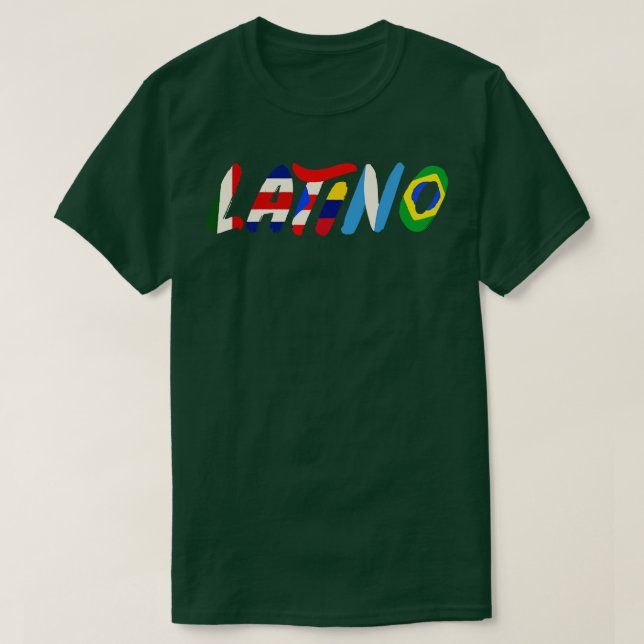 LATINO by Tobe Fonseca T-Shirt (Design Front)