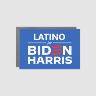 Latino for Biden Harris Car Magnet
