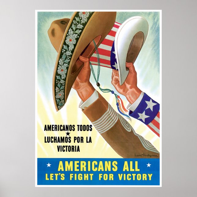 Latino Patriotism Poster (Front)
