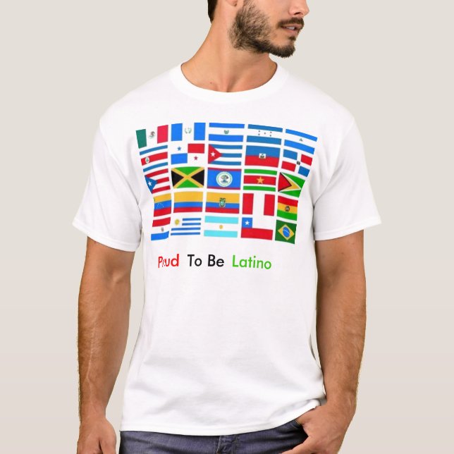 Latino shirt - Customized (Front)