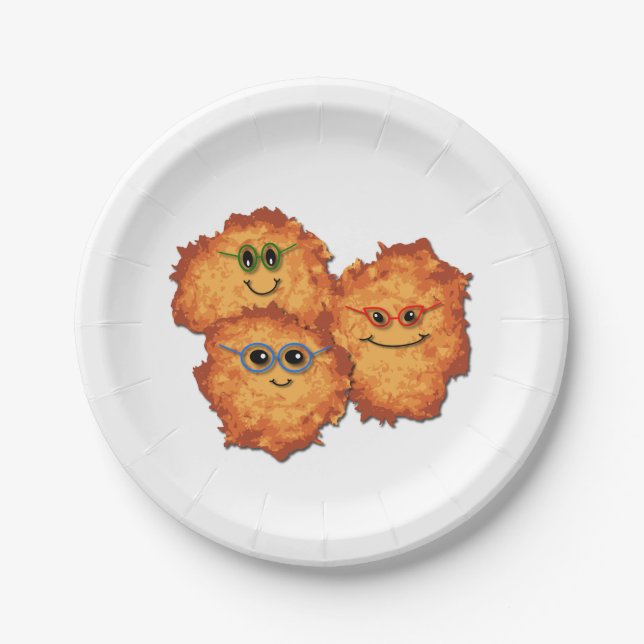 Latke Paper Plates (Front)