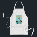 Latkes Roasting on an open fire... Adult Apron<br><div class="desc">The perfect apron for your Latke party this year. Happy Hanukkah!</div>