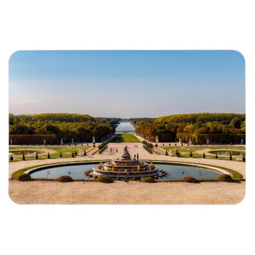 Latona Fountain and Grande Perspective Versailles Magnet