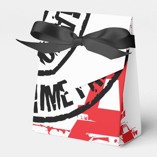 LaTour Eiffel Favor Boxes (Front Side)