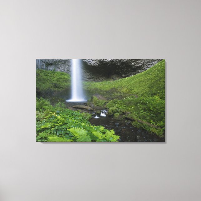 Latourell Falls, Columbia River Gorge, Oregon, Canvas Print (Front)