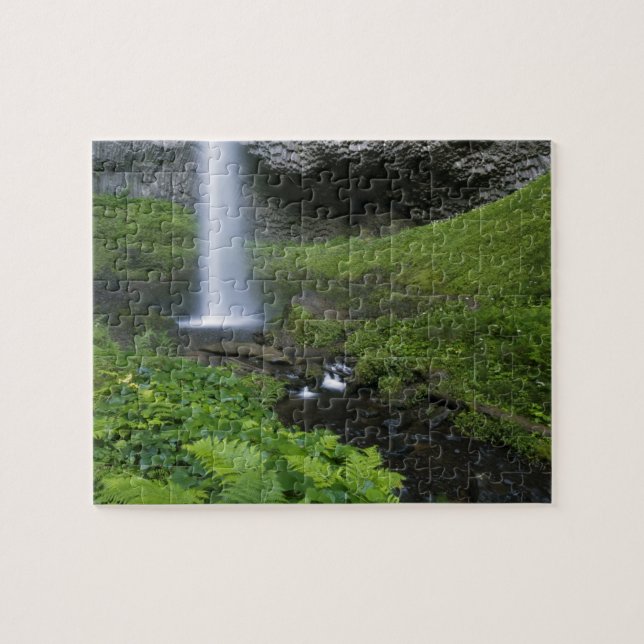 Latourell Falls, Columbia River Gorge, Oregon, Jigsaw Puzzle (Horizontal)