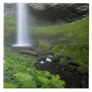 Latourell Falls, Columbia River Gorge, Oregon, Tile