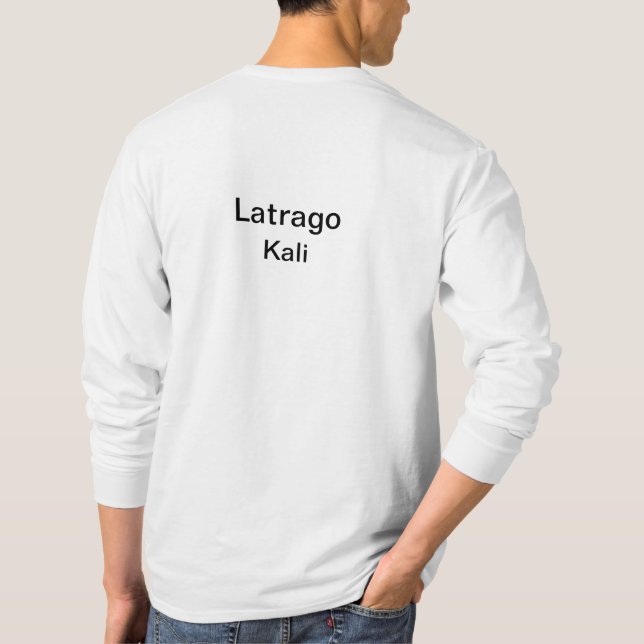 Latrago Kali - Slice and Control T-Shirt (Back)