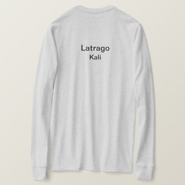 Latrago Kali - Slice and Control T-Shirt (Design Back)