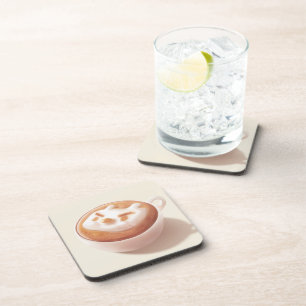 Latte Art Beverage Coaster