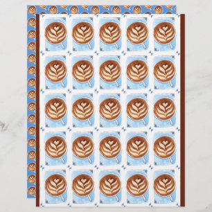 Latte Art Coffee Cup