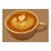 Latte Art Coffee Love (Front Horizontal)