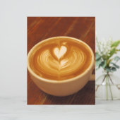 Latte Art Coffee Love (Standing Front)