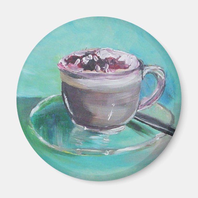 Latte art magnet (Front)