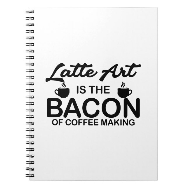 Latte Art Notebook (Front)