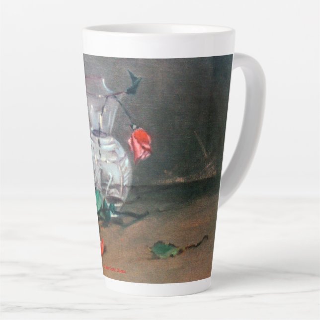 Latte Coffee Cup (Right Angle)