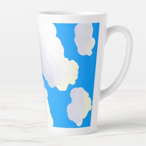 Latte coffee mug