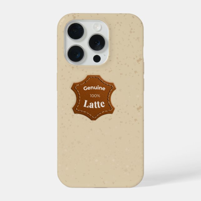 Latte iPhone Case (Back)