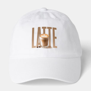 Latte Luxury Coffee Editorial Graphic Hat