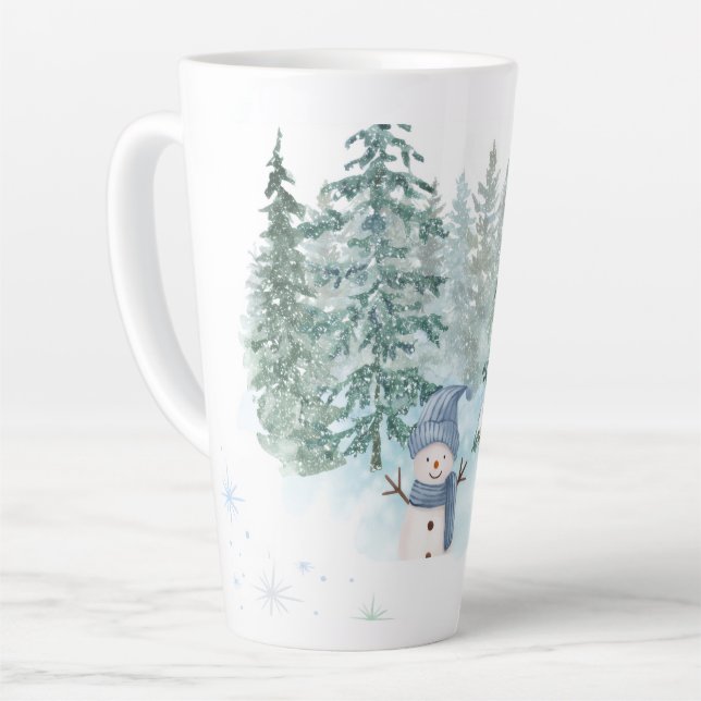 Latte Mug (Left Angle)