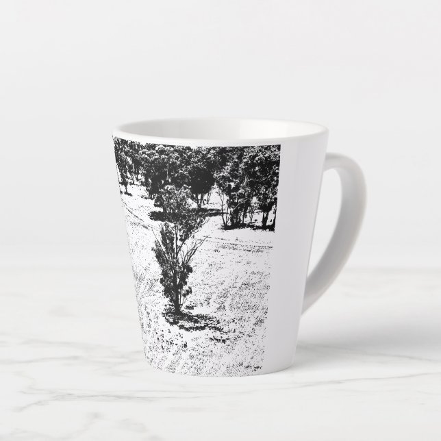 latte mug 340ml (Right Angle)
