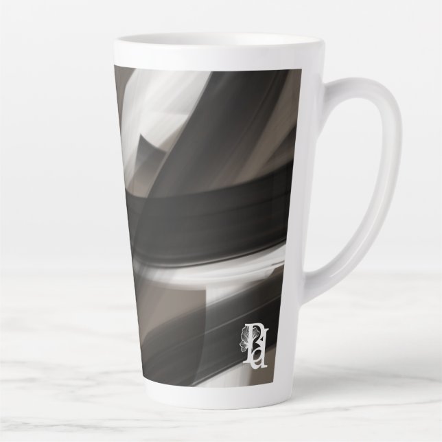 Latte Mug Abstract Home Terra’s Tender Whisper (Right)