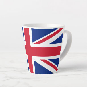 Latte Mug British Flag