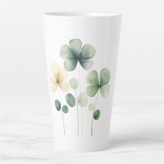 Latte Mug Clovers - St. Patrick's Day