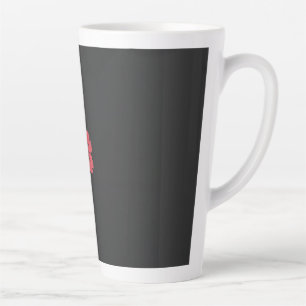 latte mug coffee mug ceramic mug shamrock   black