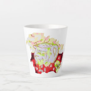 Latte Mug " Pitcher with Fruit