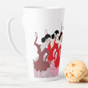 Latte Mug : Spanish Dancer