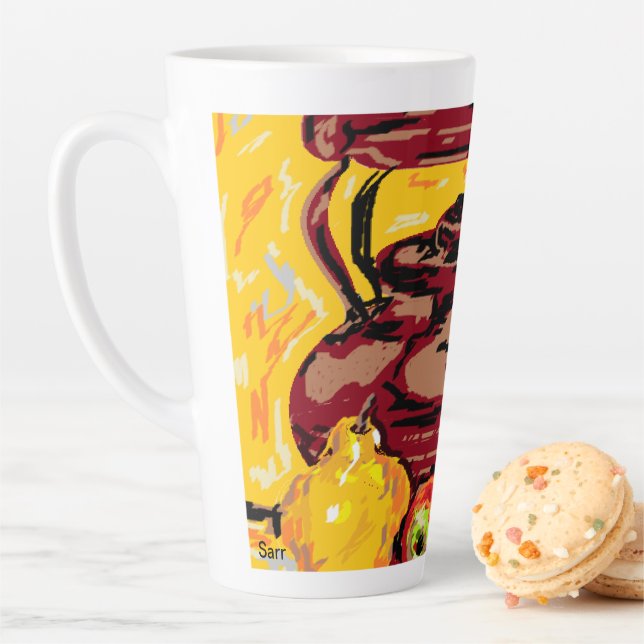 Latte Mug / Tea Kettle with Fruit (In Situ)