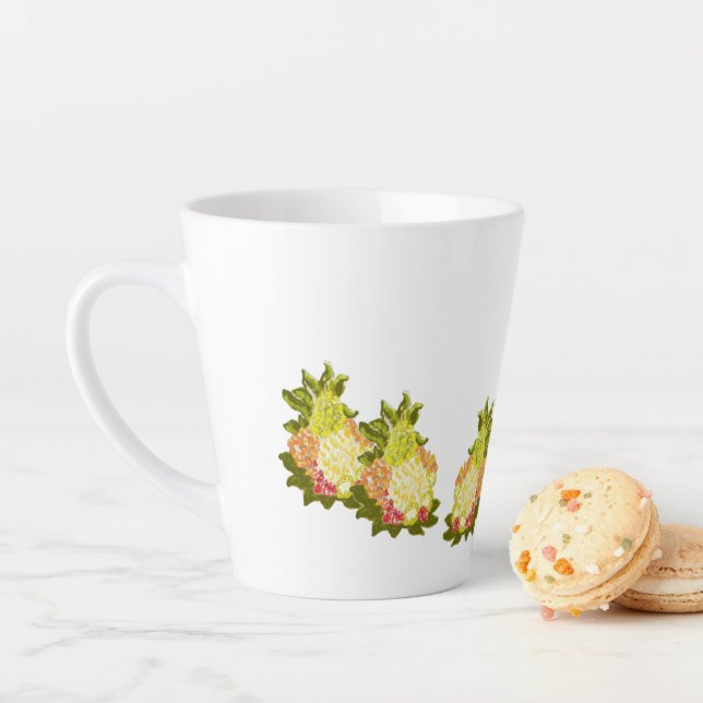 Latte Mug  : Tropical Fruits (In Situ)