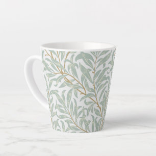 LATTE MUG : WILLIAM MORRIS : WILLOW DESIGN