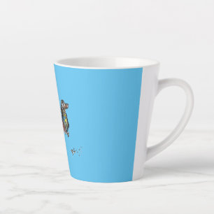 Latte Mug with Dachshund
