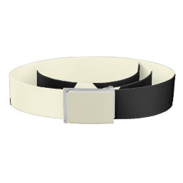 Lattice Belt (Cream &amp; Black)
