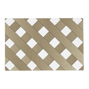 Lattice Fence by Shirley Taylor Placemat