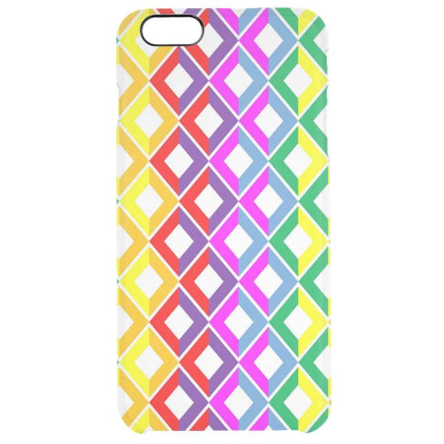 Lattice Rainbow Uncommon iPhone Case (Back)